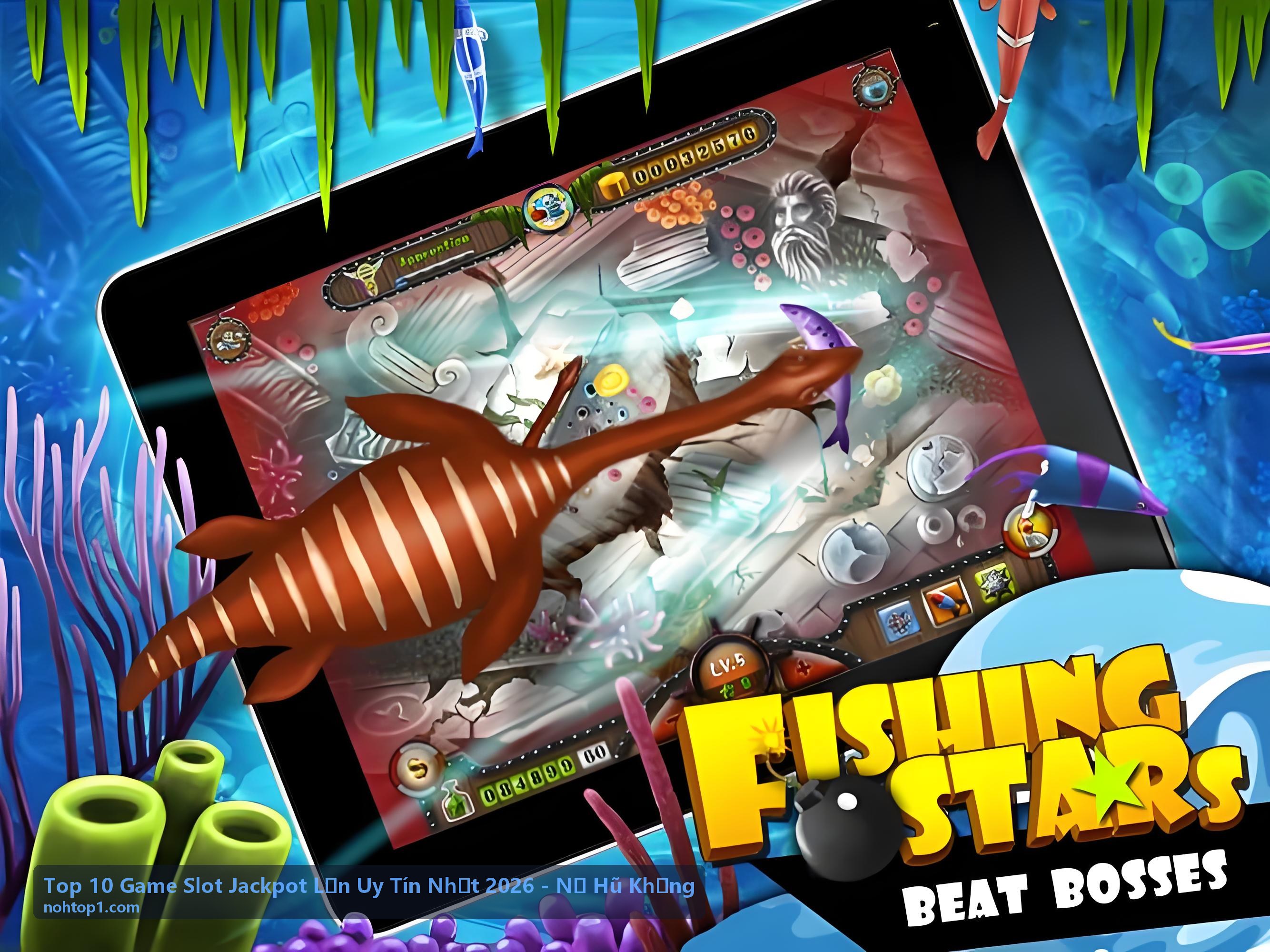 Bìa báo cáo Top 10 Game Slot Jackpot Lớn Uy Tín Nhất 2026 - Nổ Hũ Khủng